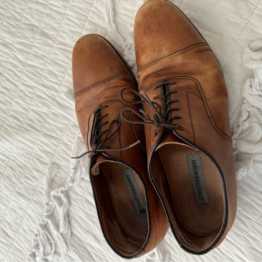 Johnston & Murphy shoes - worn